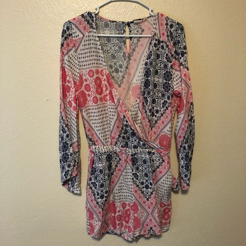 Floral roxy romper